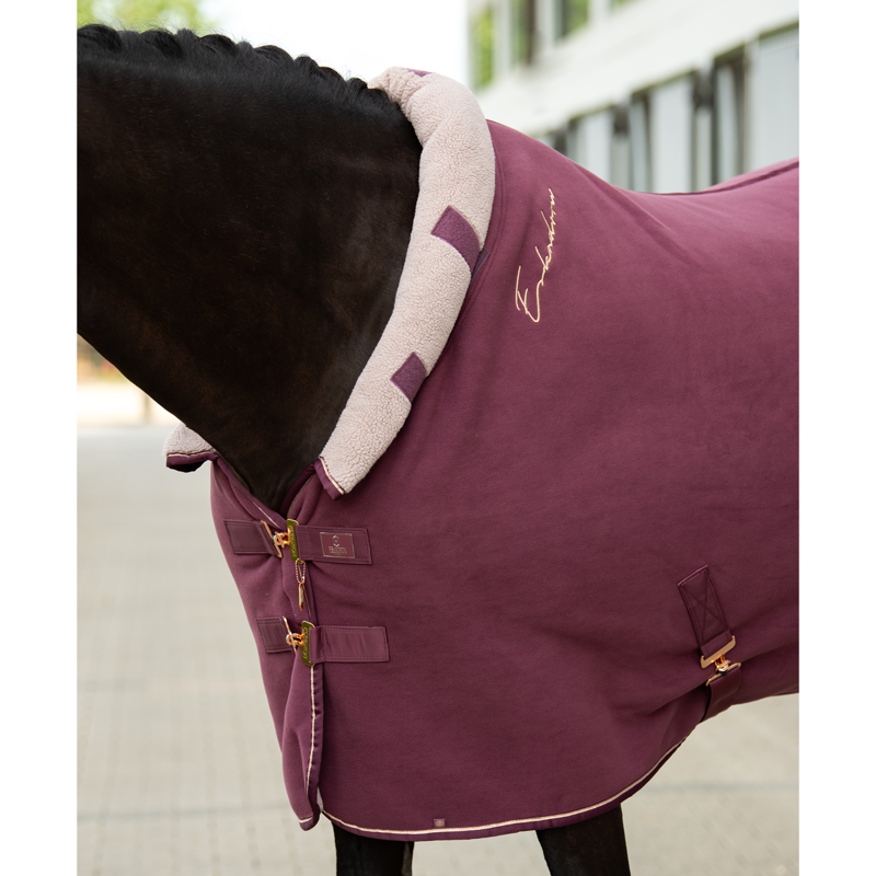 Eskadron Polar Fleece Sweat Rug Heritage AW23 - Cassis-2